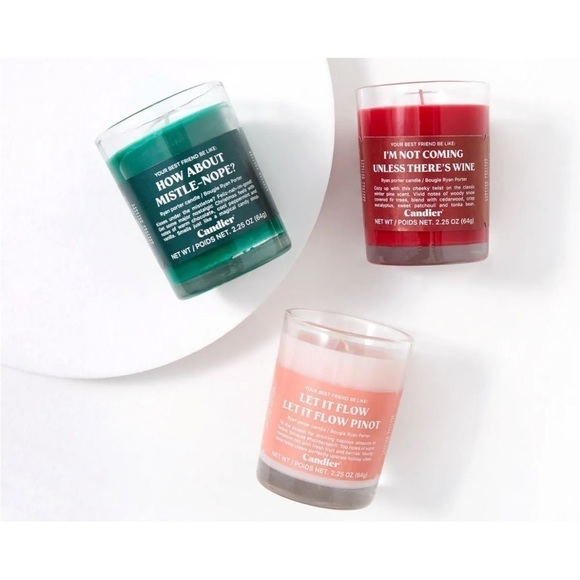 Candier Other - 𝅺NEW in Box Ryan Porter Candier Votive Holiday Candle Set of 3
